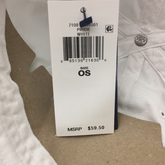 Polo Ralph Lauren Pride White Chino Adjustable Cap - Picture 7 of 15